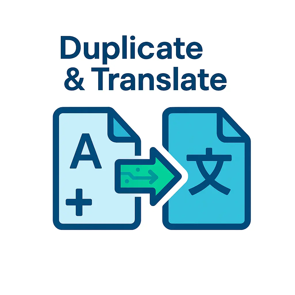 Duplicate and Translate